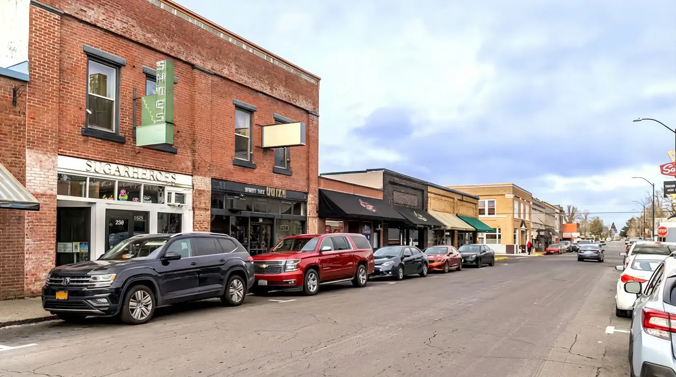 A downtown Stayton storefront